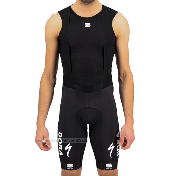 2021 Maillot Cyclisme Bora-Hansgrone Vert Manches Courtes et Cuissard